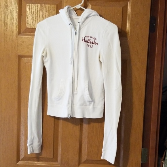 Hollister Zipper Sweatshirt Jacket - Picture 1 of 7
